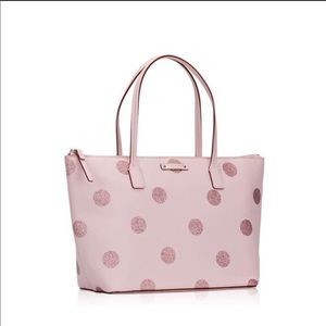 kate spade new york haven lane hani small tote (pink)